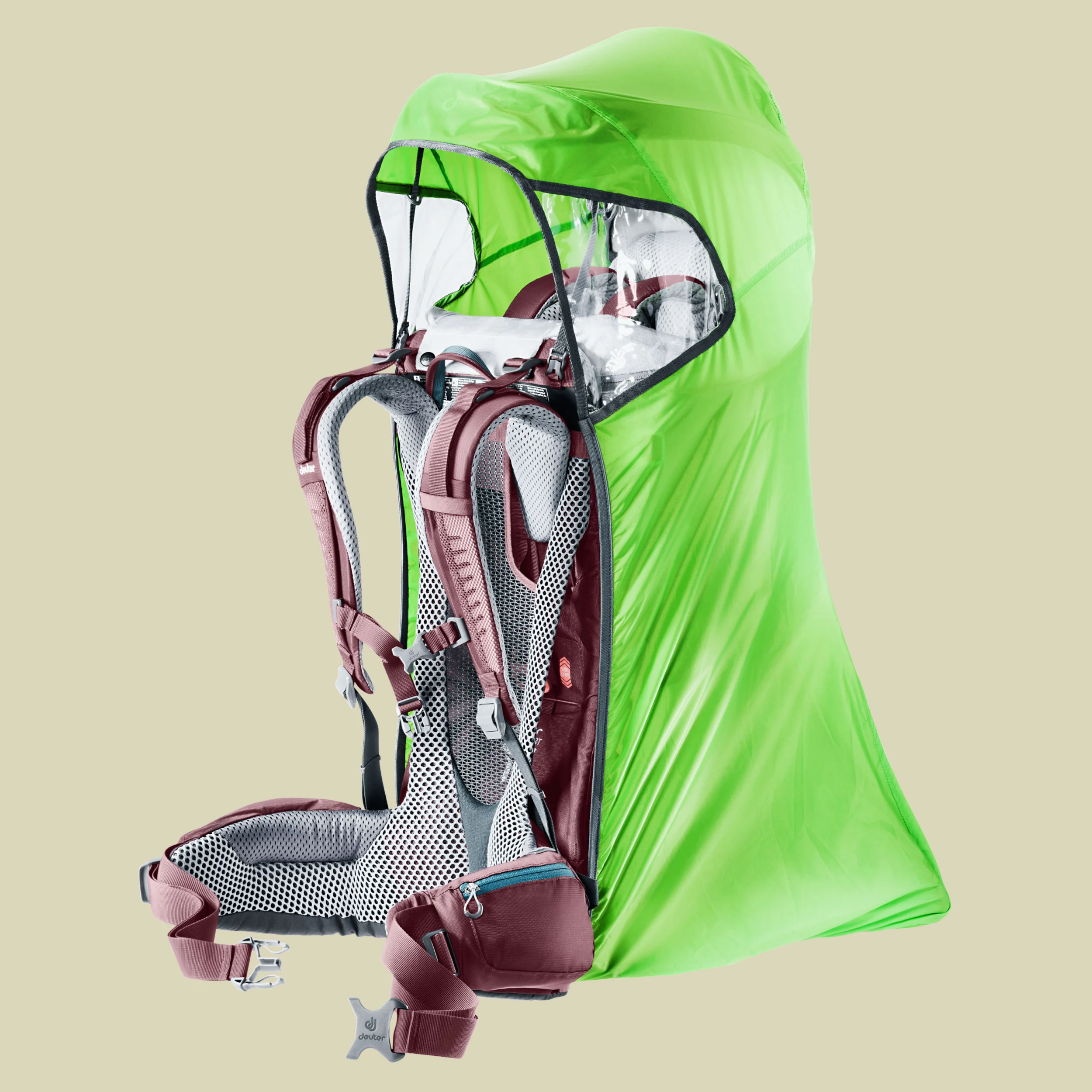 deuterKC Raincover Deluxe Kid Comfort Zubehör Farbe kiwi