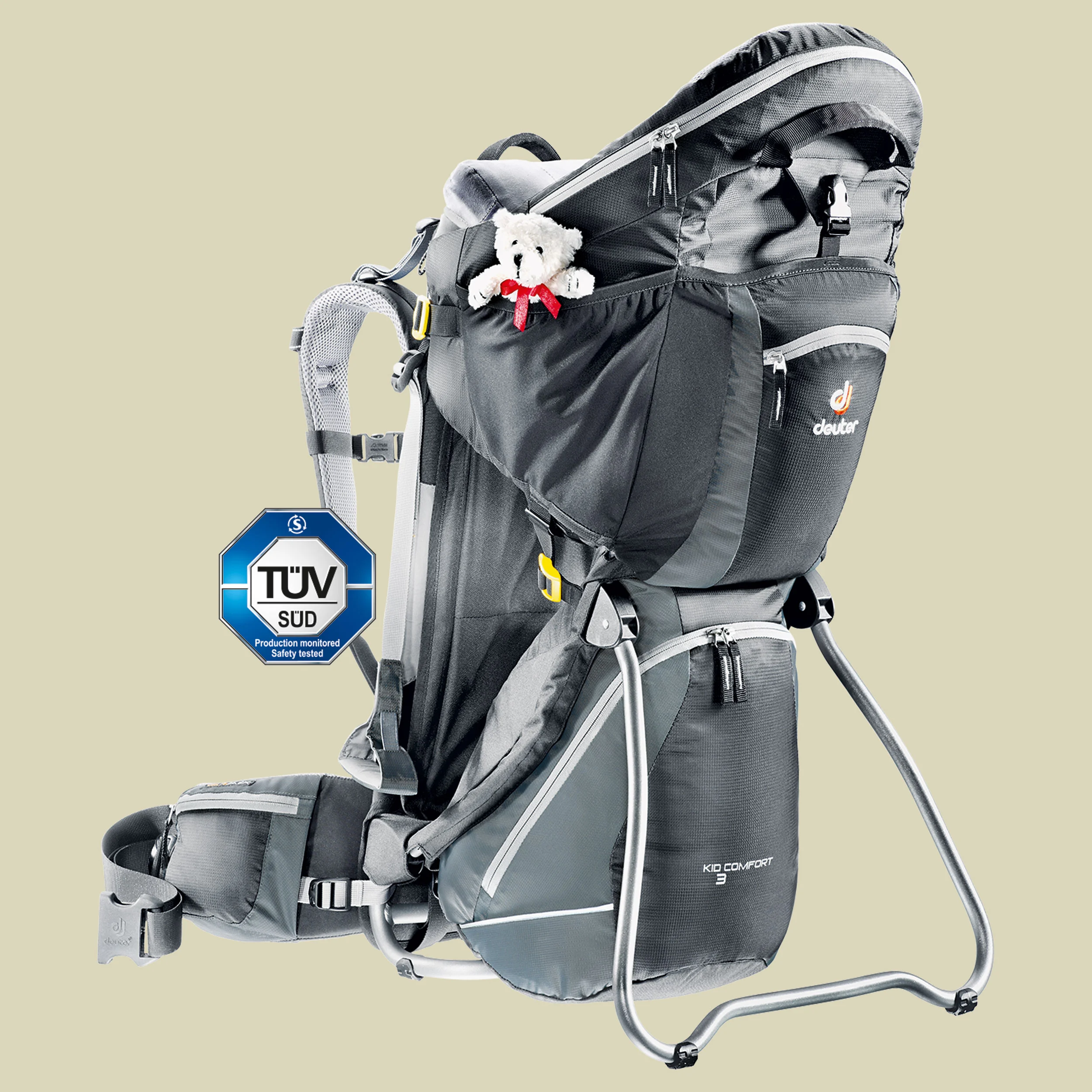 deuterKid Comfort III Volumen 18 Liter Farbe black-granite