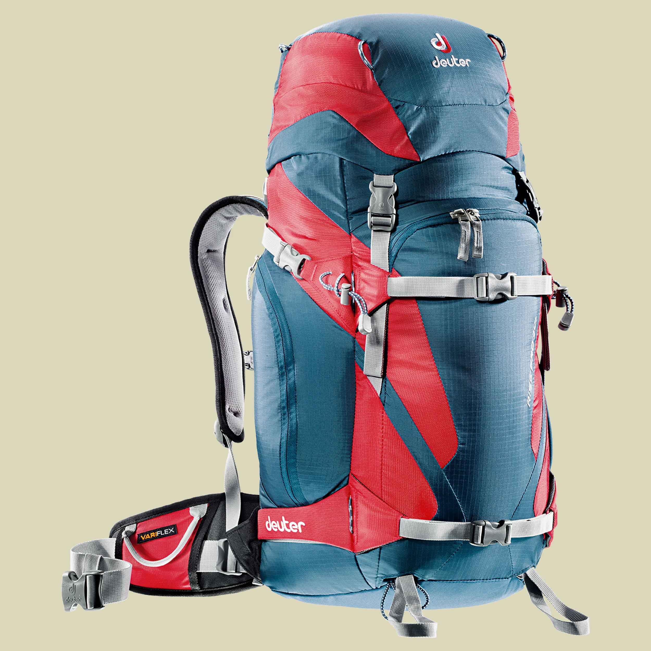 deuterRise Pro 34+ Volumen 34 L + 8 L Farbe arctic-fire