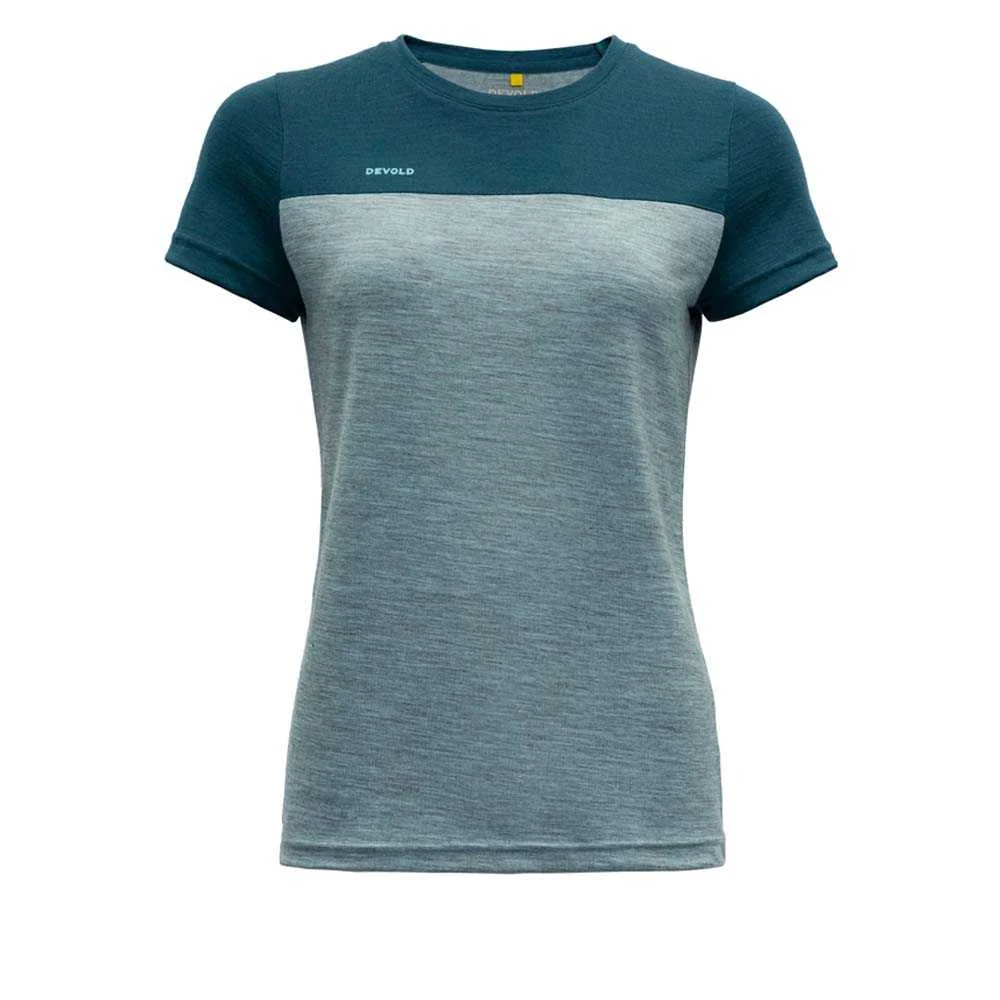 Devold Norang Merino 150 Tee-W-Pond/Cameo Mel