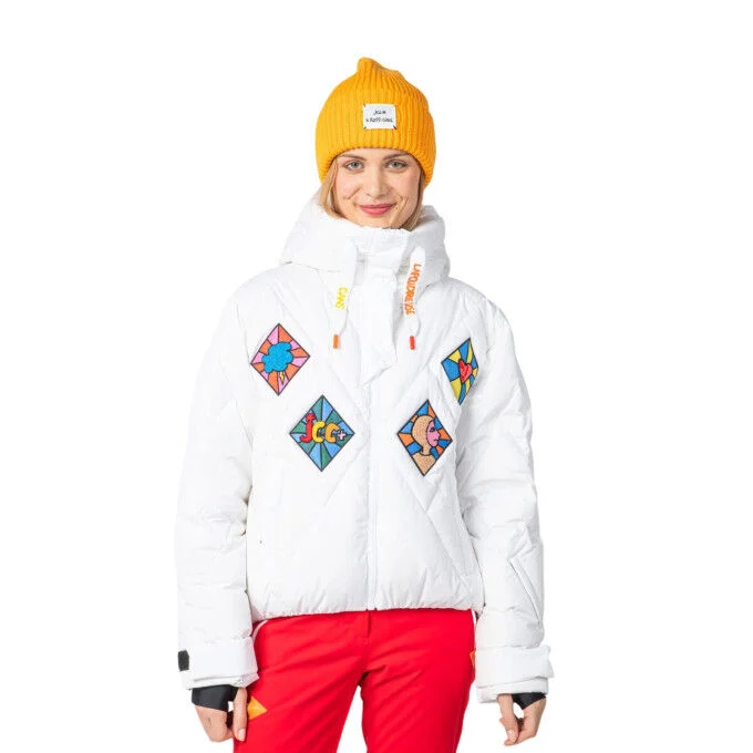 Doudoune de ski Femme Rossignol JCC Lumy - White