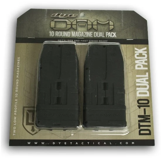 DYE DAM 10 Schuss Ersatzmagazine 2er Pack (schwarz)