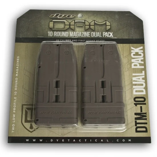 DYE DAM 10 Schuss Ersatzmagazine 2er Pack (tan)