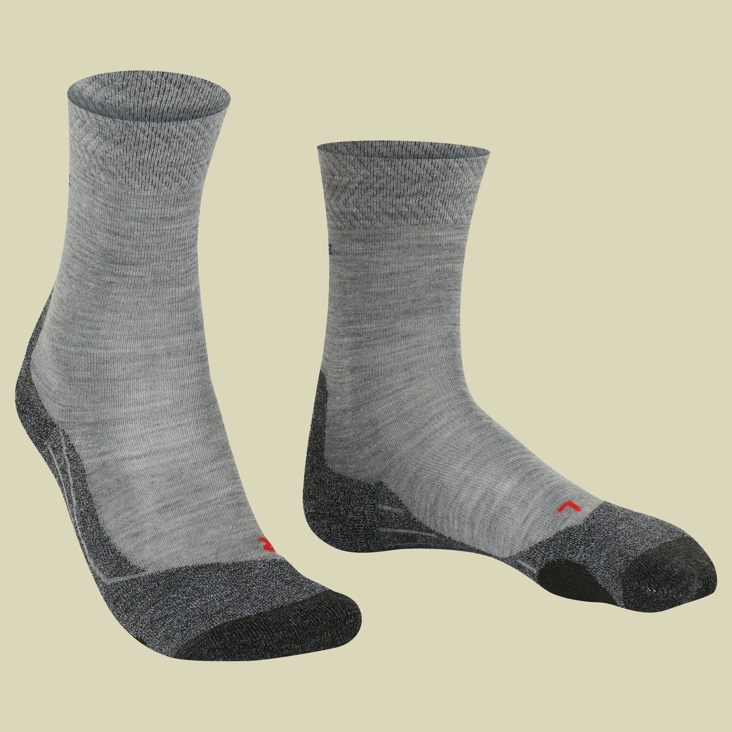 FalkeTK 2 Melange Men Größe 44-45 Farbe m.grey melange