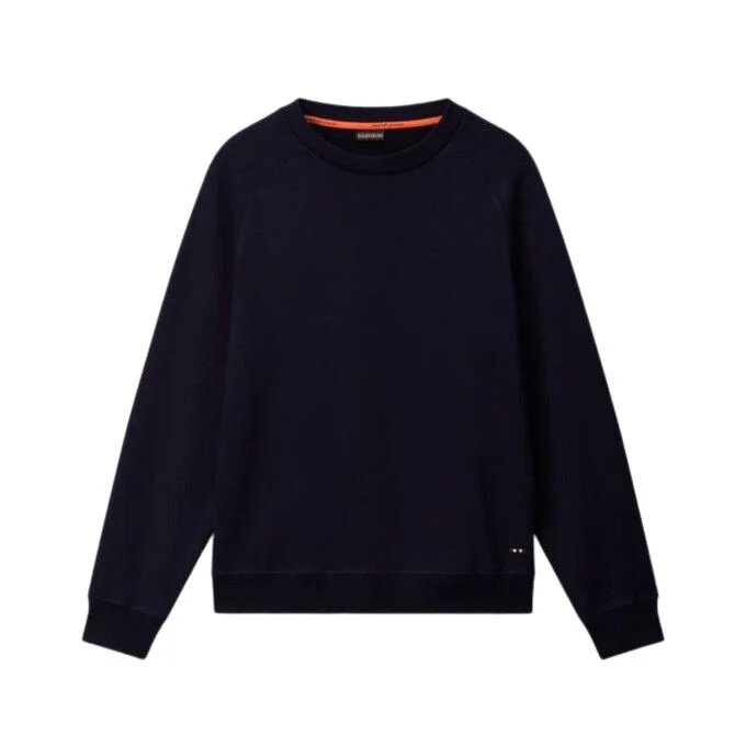 Felpa con collo rotondo da uomo Napapijri B-Nedles C - Blu navy