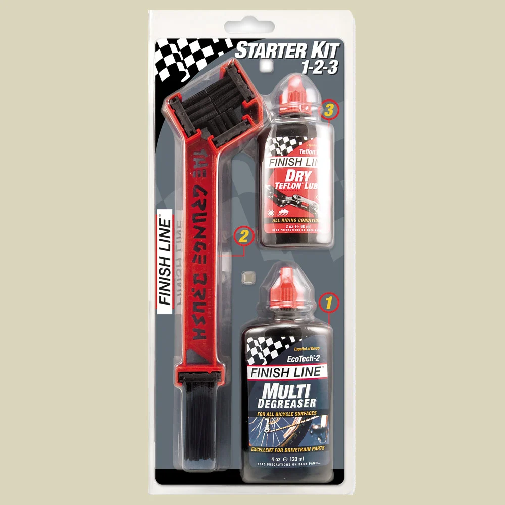 Finish LineStarter Kit1-2-3 Grunge Brush Combo 2