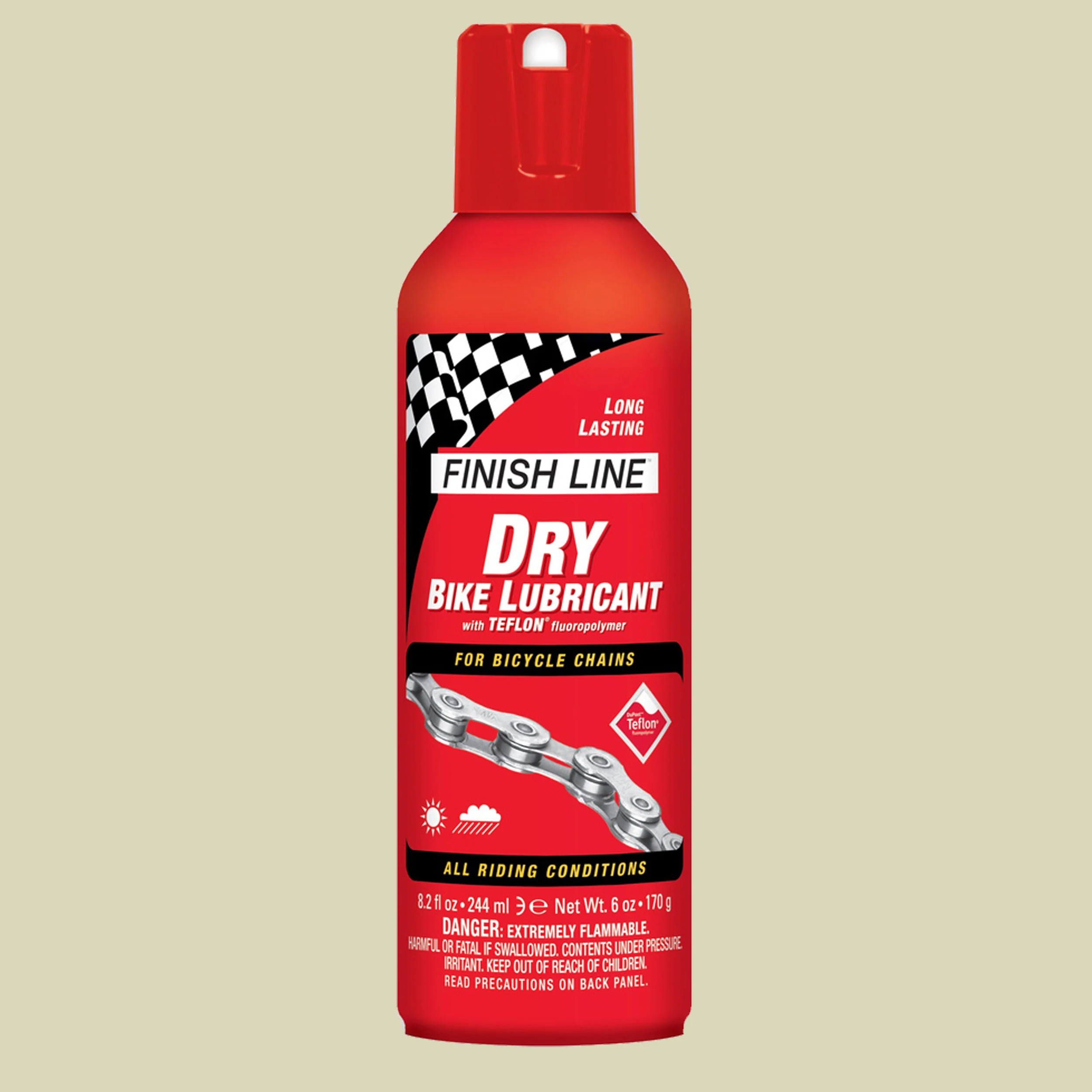 Finish LineTrockenschmiermittel mit Teflon 240ml Inhalt 240 ml