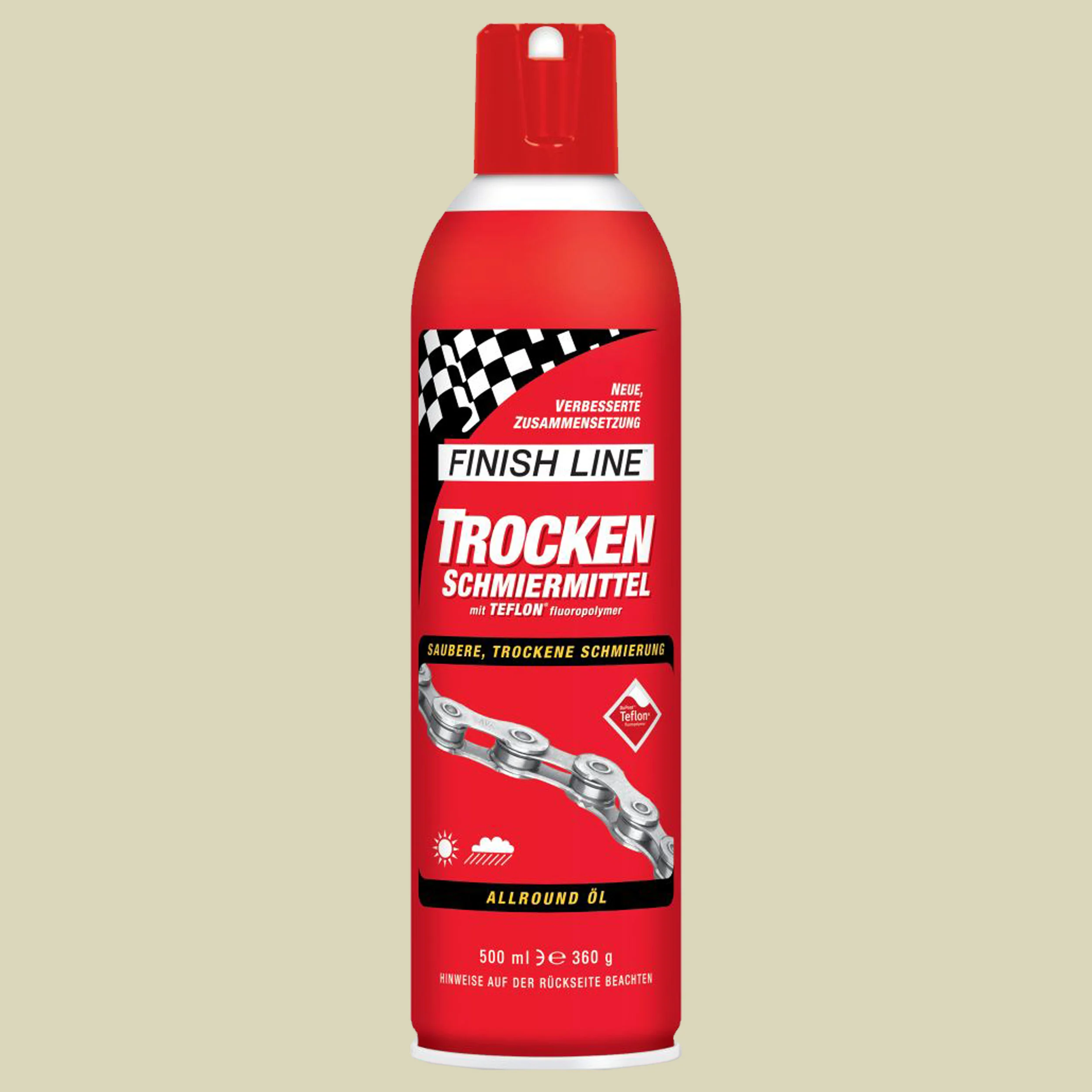 Finish LineTrockenschmiermittel mit Teflon 500ml