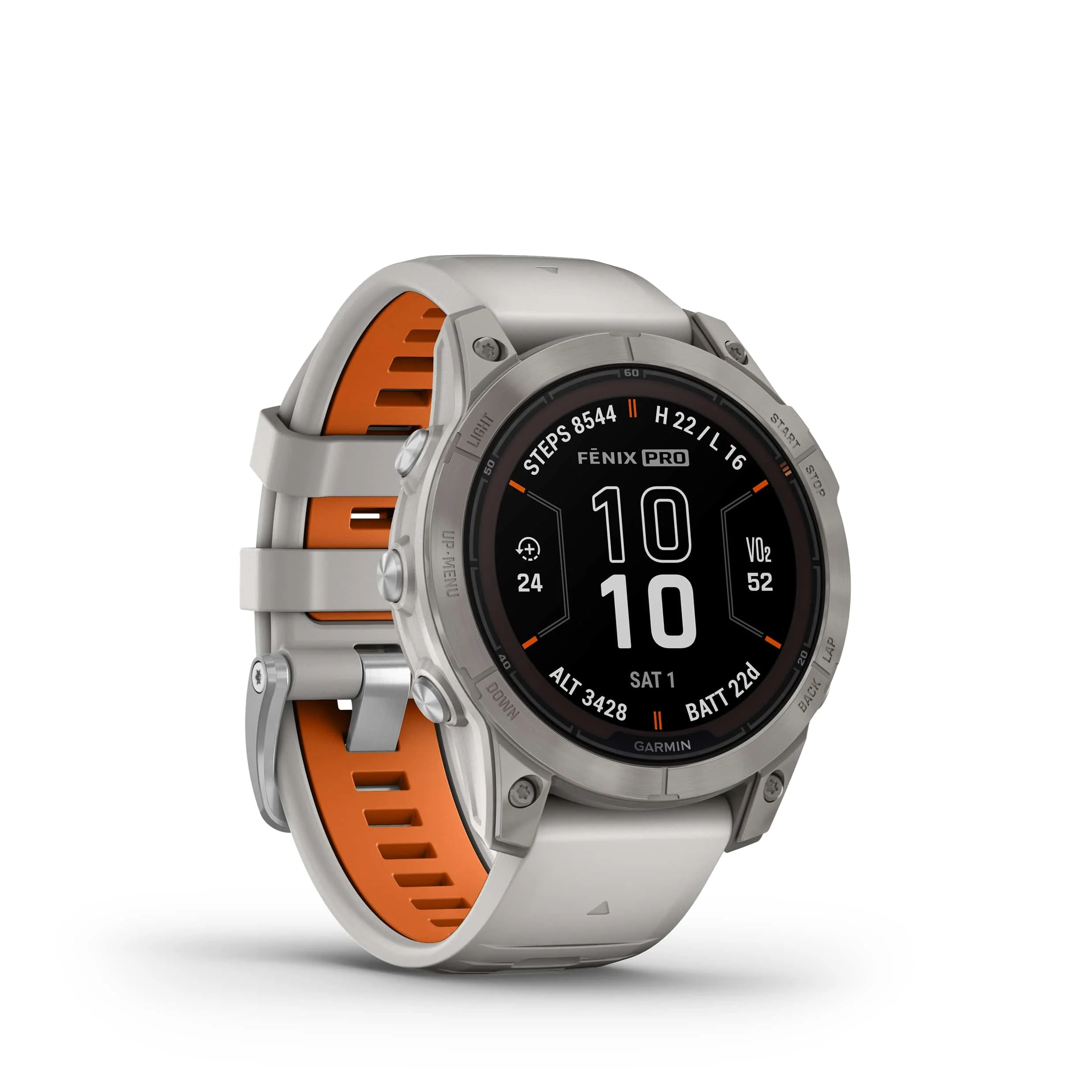 Garmin FENIX 7 PRO - SAPPHIRE SOLAR EDITION Nebelgrau/Titanium Titan