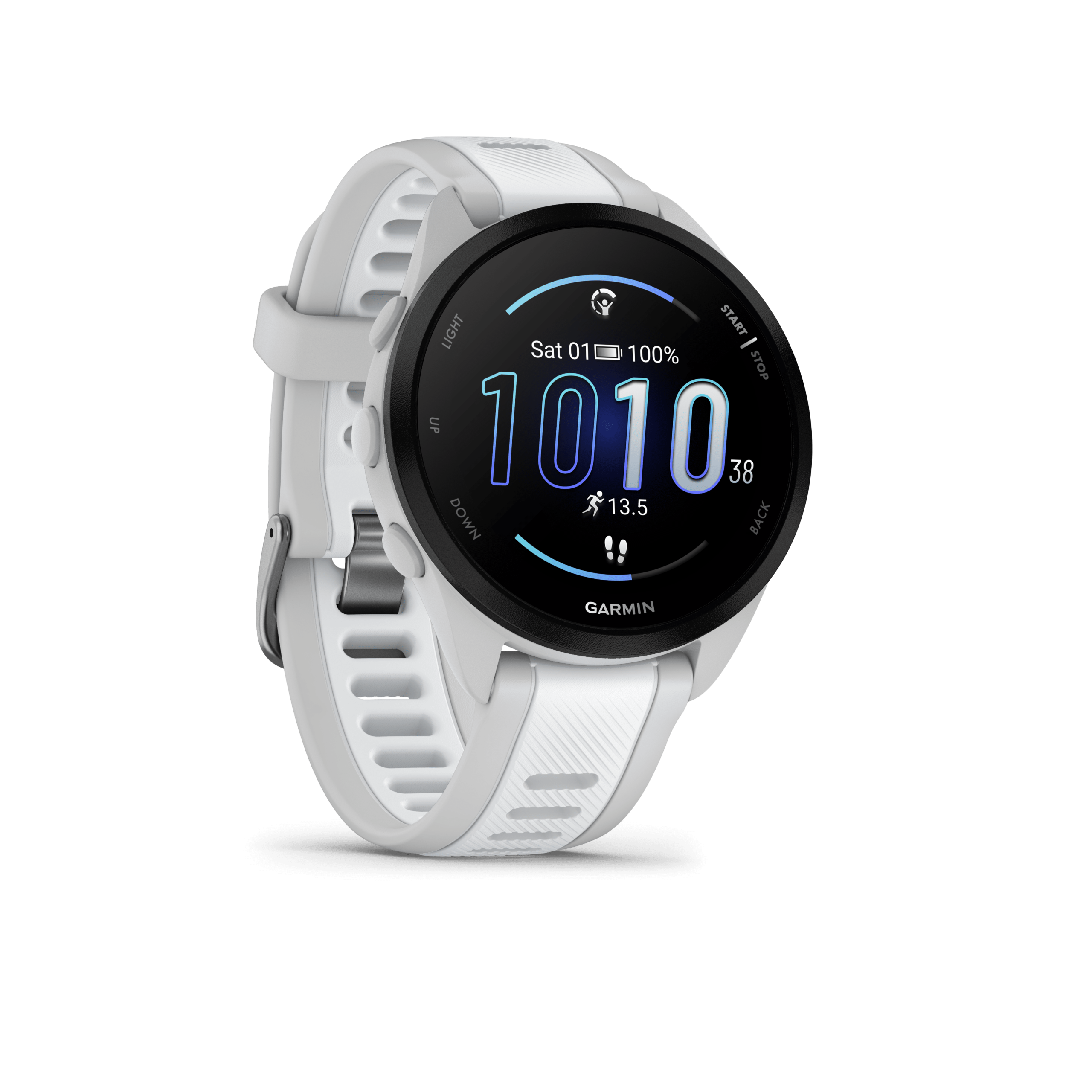 Garmin Forerunner 165 mist grey/whitestone