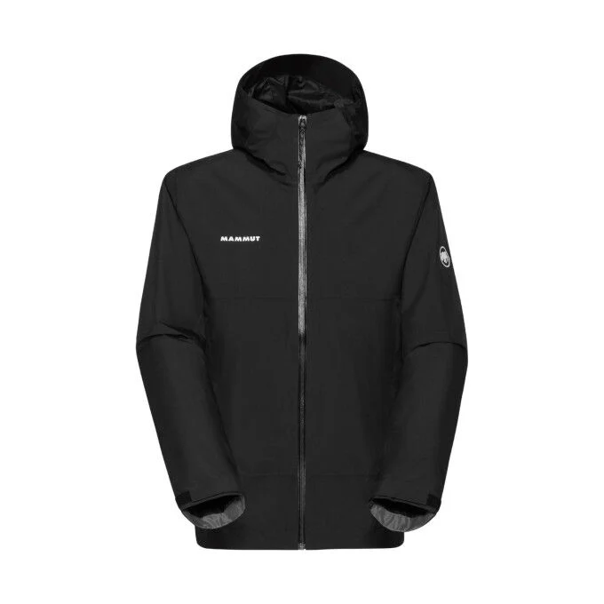 Giacca con cappuccio da trekking da uomo Mammut Treeline HS - Nero