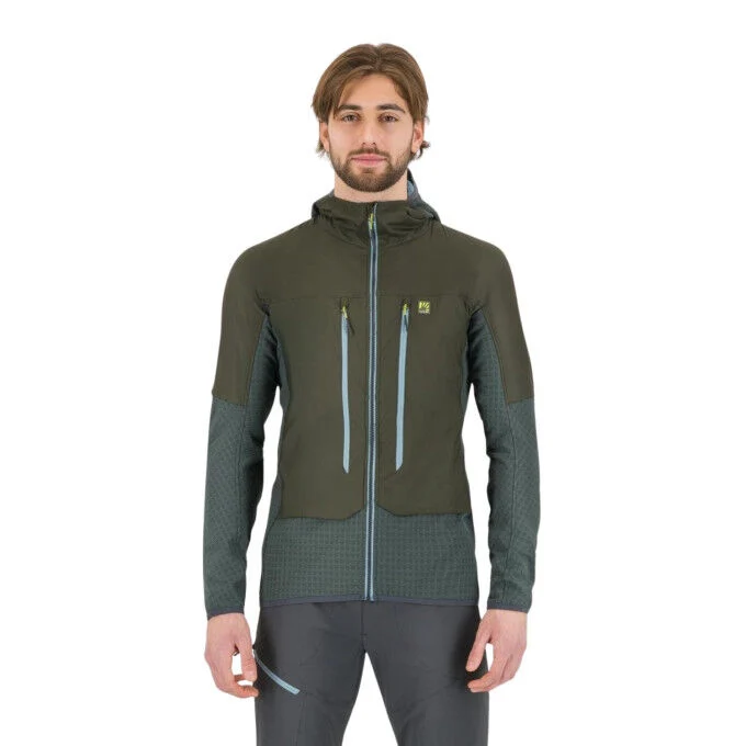 Giacca da sci/alpinismo da uomo Karpos Alagna Plus 2.0 - Deep Depths/Woodl.Gray