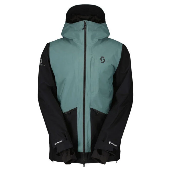 Giacca da sci con cappuccio da uomo Scott Vertic Gore-Tex 2 strati Primaloft - Frozen Blue/Black