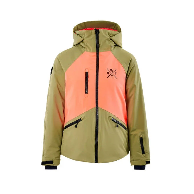 Giacca da sci da donna Watts X-Peak - Olive