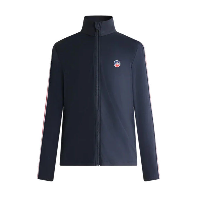 Giacca FUSALP Mariozip - Blu scuro / Spicy