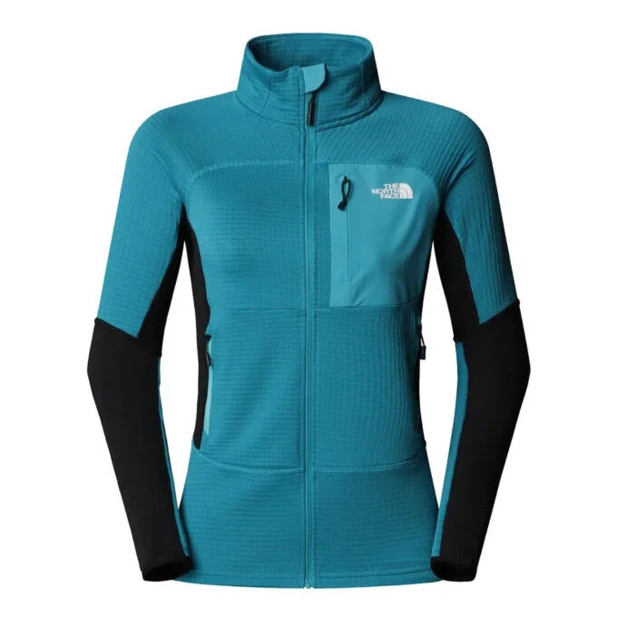 Giacca in pile da donna THE NORTH FACE Stormgap Power Grid™ - DEEP TEAL/TNF B