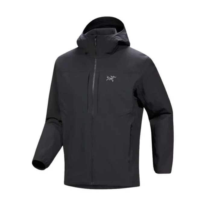 Giacca softshell con cappuccio da uomo Arc'Teryx Gamma - Nero