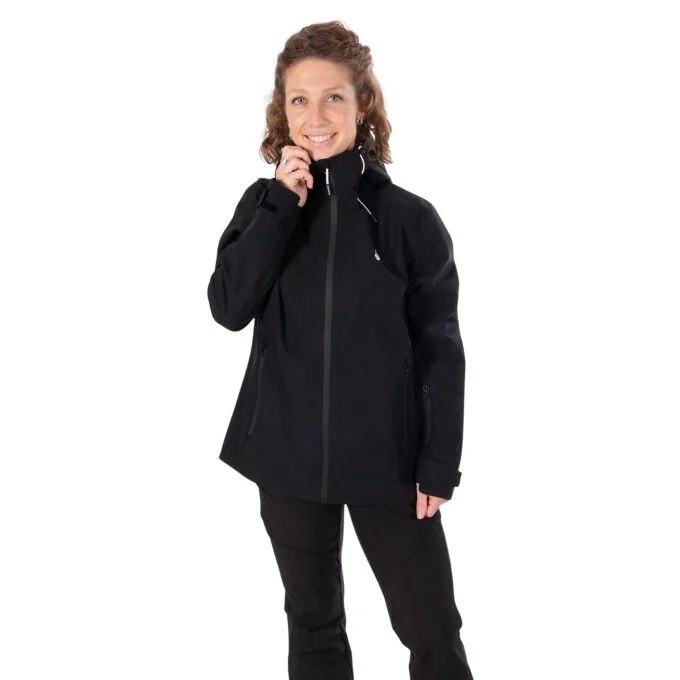 Giacca softshell da donna Aulp Carey - Nero
