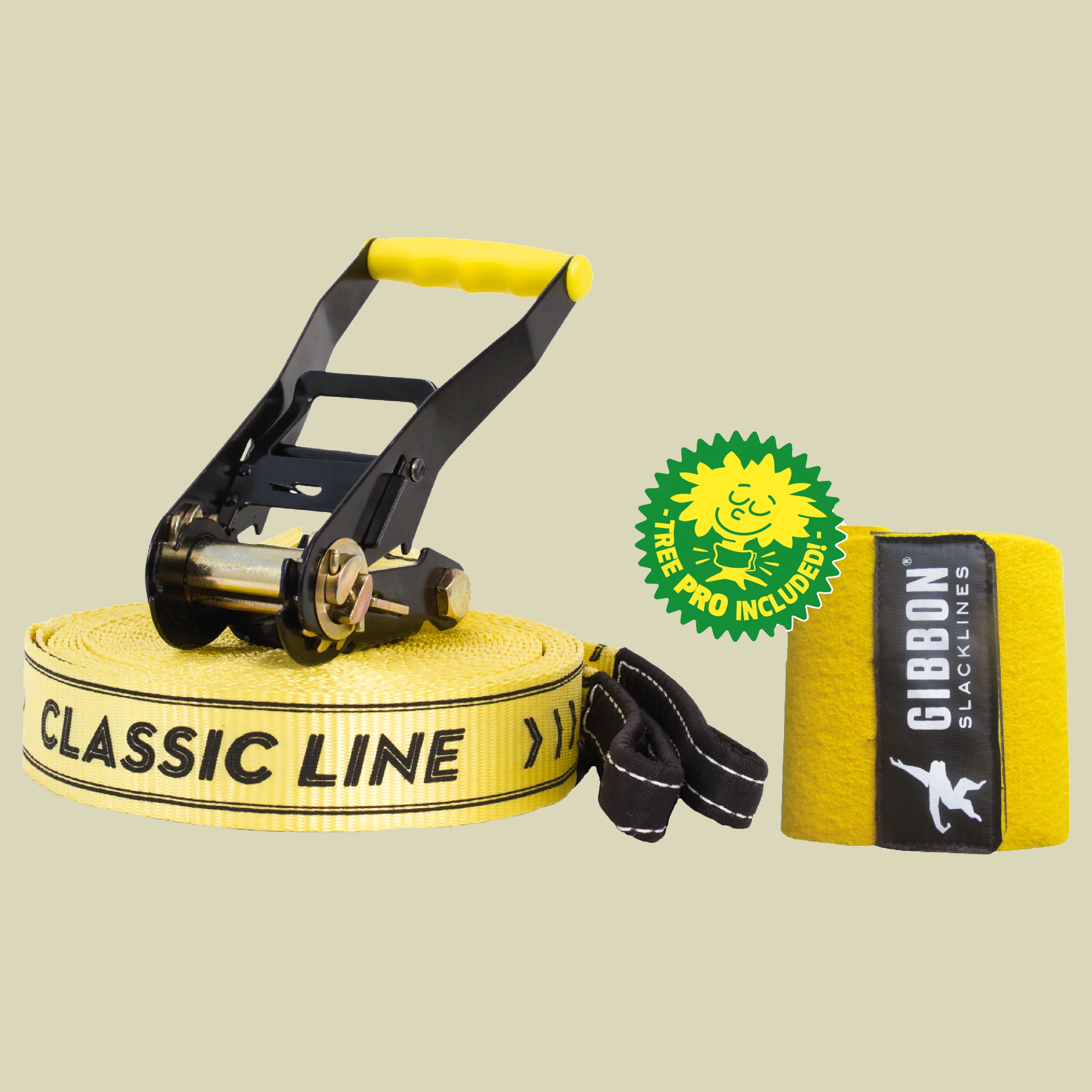 GibbonClassic Line X13 Tree Pro Set 15 m Komplett-Set Breite 5 cm