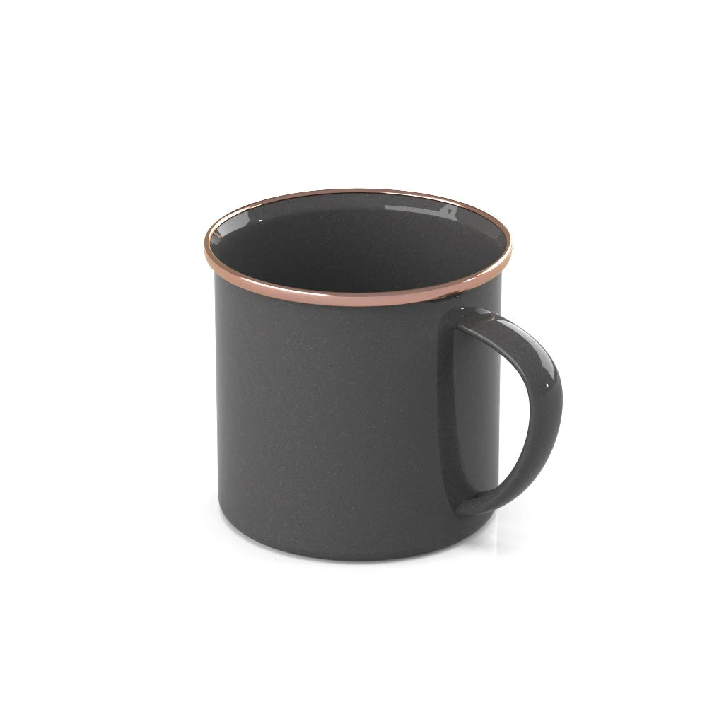 GSI Outdoors Mesa Emaille Tasse shadow 355ml