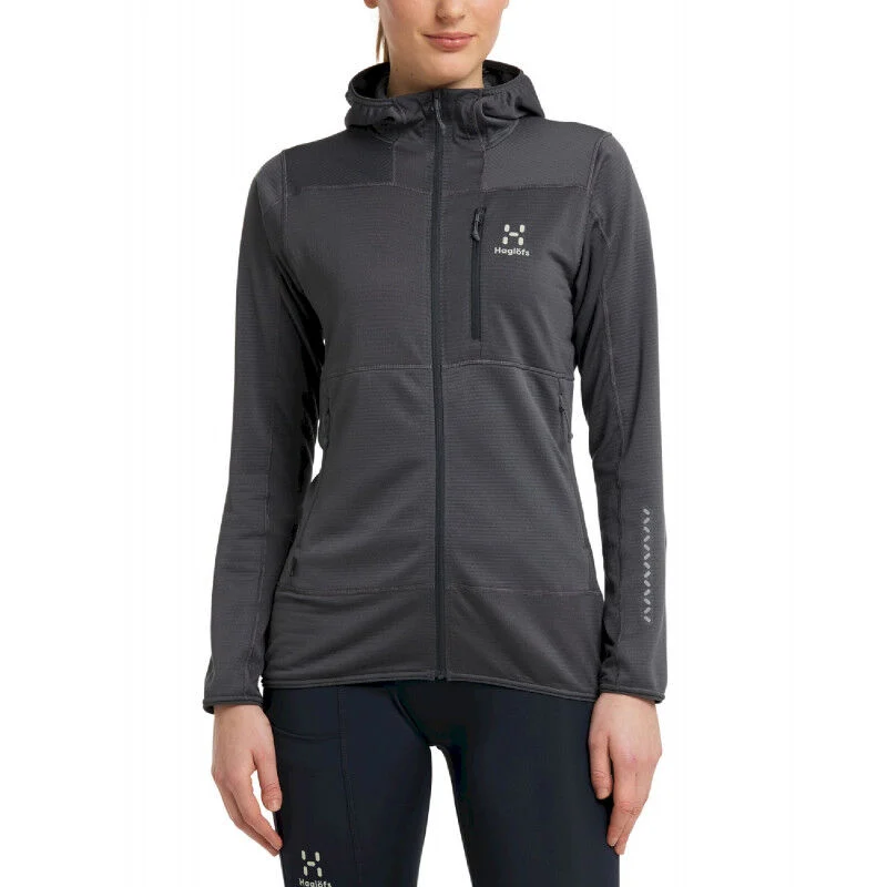 Haglöfs L.I.M Mid Fast Hood Women - Fleecejacke - Damen | Hardloop