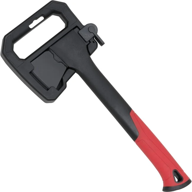 Haller Axt Axt mit rotem Griff