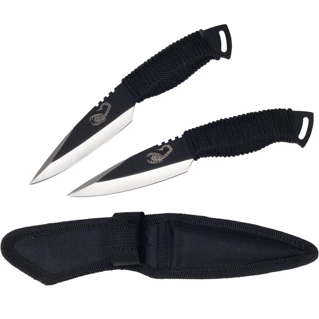 Haller feststehendes Messerset Skorpion 2 tlg