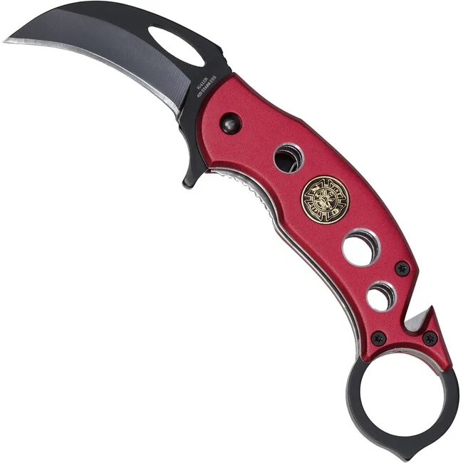 Haller Karambitmesser Rotes Karambit