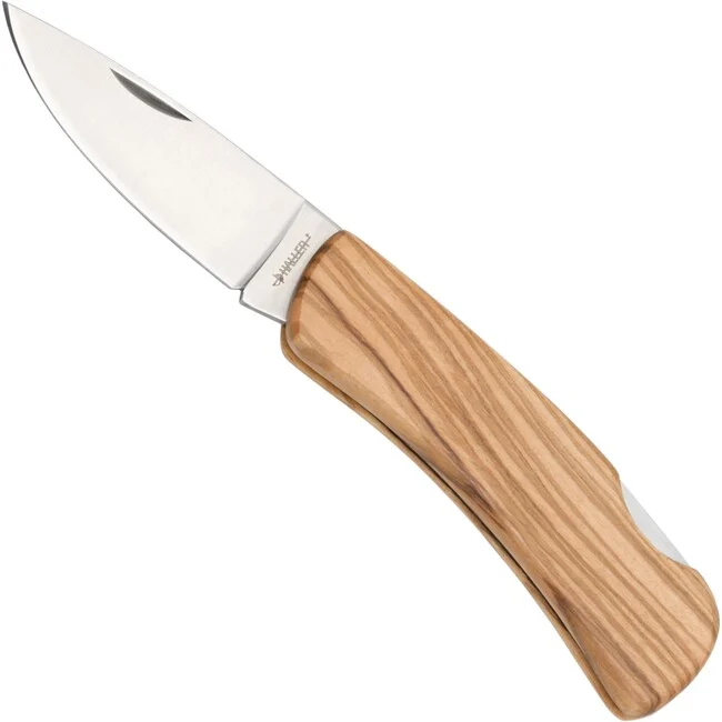 Haller Olive Holz Taschenmesser 43322