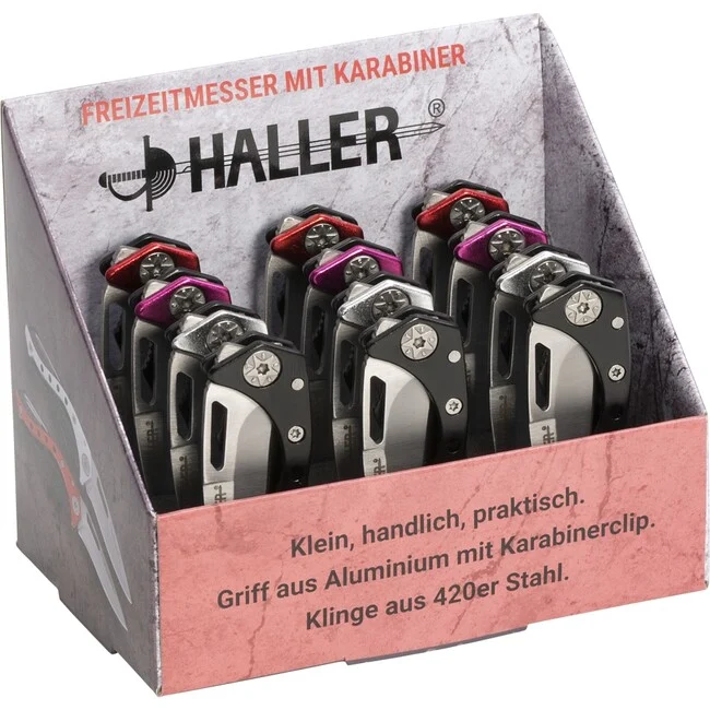 Haller Taschenmesser Box 12 tlg