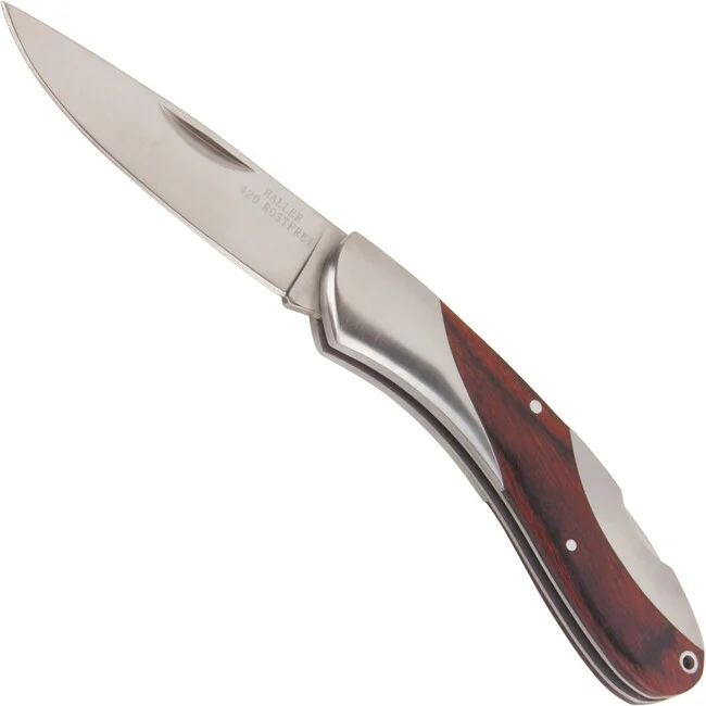 Haller Taschenmesser Tame Griff mit Holzeinlage