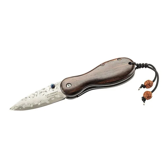 Herbertz Einhand-Herrentaschenmesser 6,5cm, Tagayasan-Holz