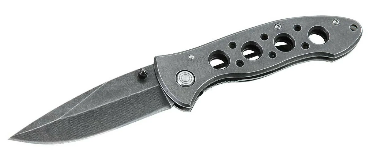 Herbertz Taschenmesser 8,5 cm, Vollstahl, Stonewash