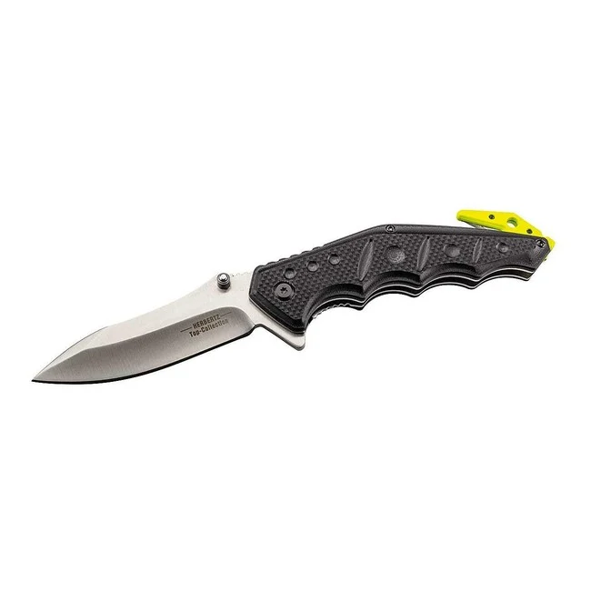 Herbertz TOP-Collection Einhand-Rettungsmesser 8,5cm, G10, schwarz
