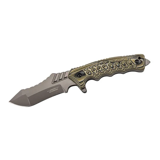 Herbertz TOP-Kollektion Gürtelmesser, 11cm, G10 gold