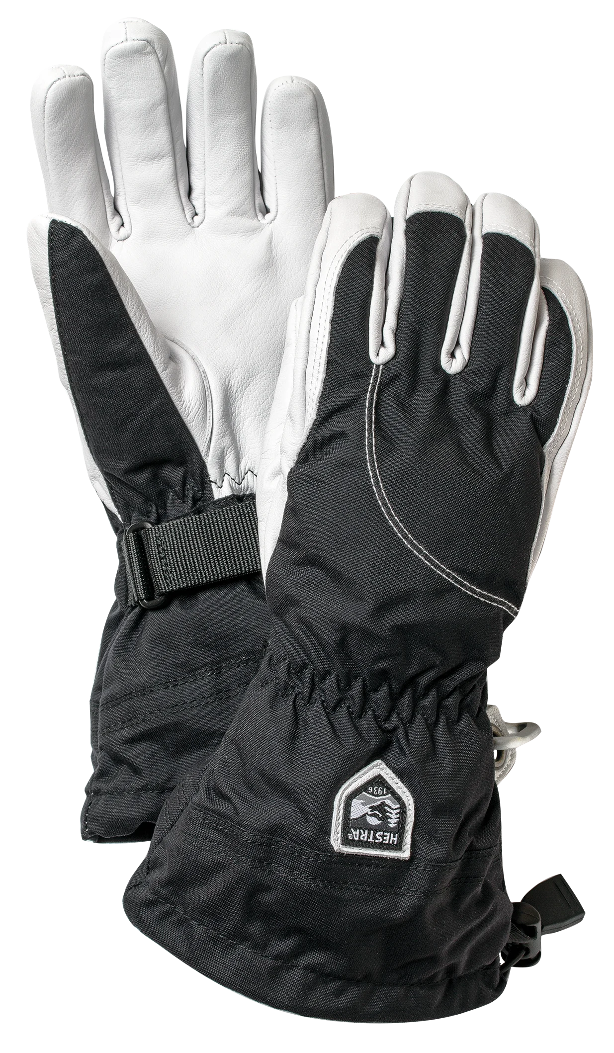 HESTRA Heli Ski Damen 5-Finger Handschuhe aus Ziegenleder