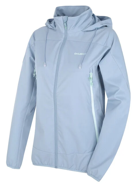 Husky Damen Softshelljacke Sonny hellblau