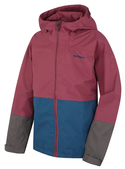 Husky Kids Hardshell-Jacke Nicker K dunkelburgund/dunkelblau