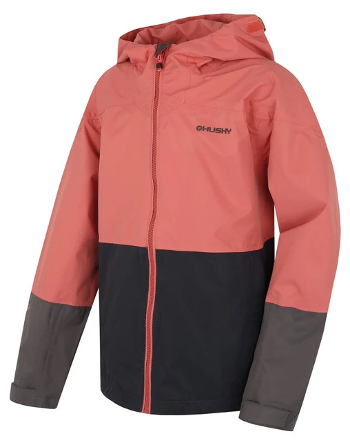 Husky Kids Hardshelljacke Nicker K rosa/dunkelgrau