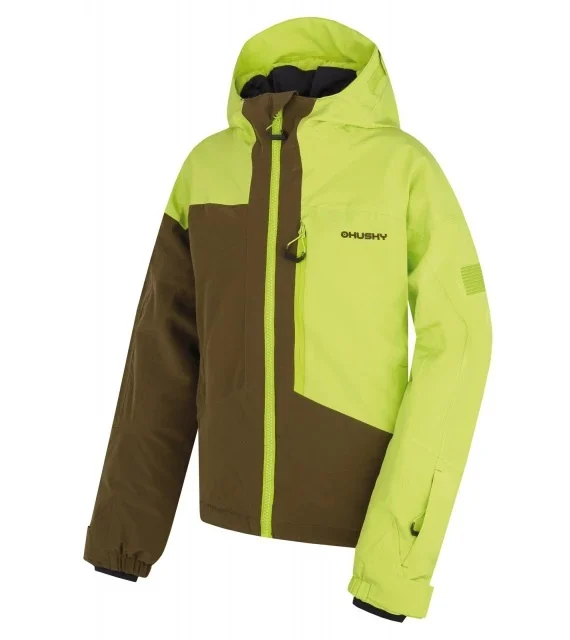Husky Kids Skijacke Gomez Kids br. grün / dunkel khaki