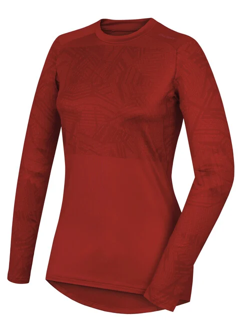 Husky Thermounterwäsche Active Winter Damen T-Shirt mit langen Ärmeln, rot