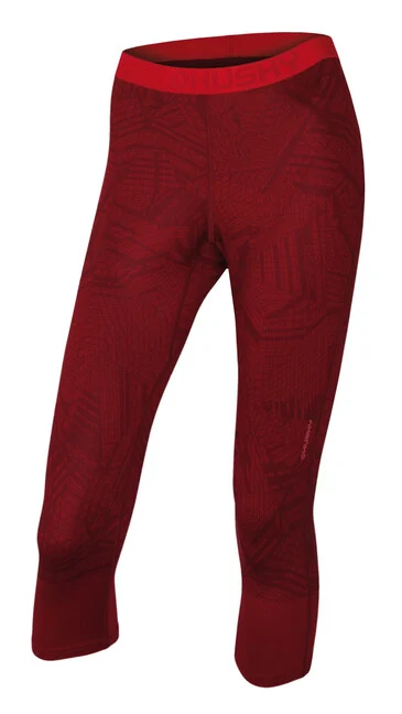 Husky Thermounterwäsche Winter Active Damen 3/4 Hose dunkel Ziegel