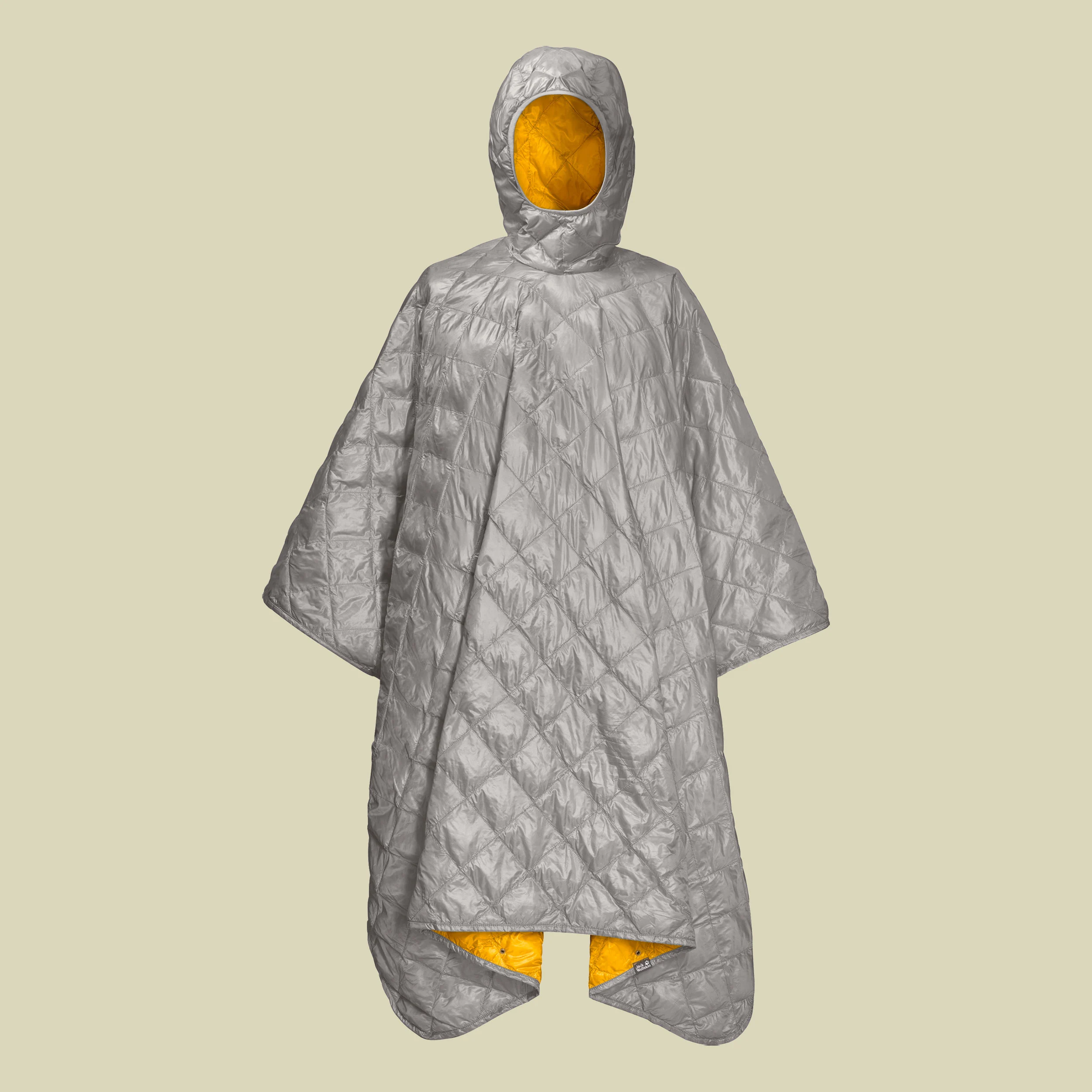 Jack WolfskinAirflake Poncho Maße: 145/145x105/210 cm Farbe: titanium