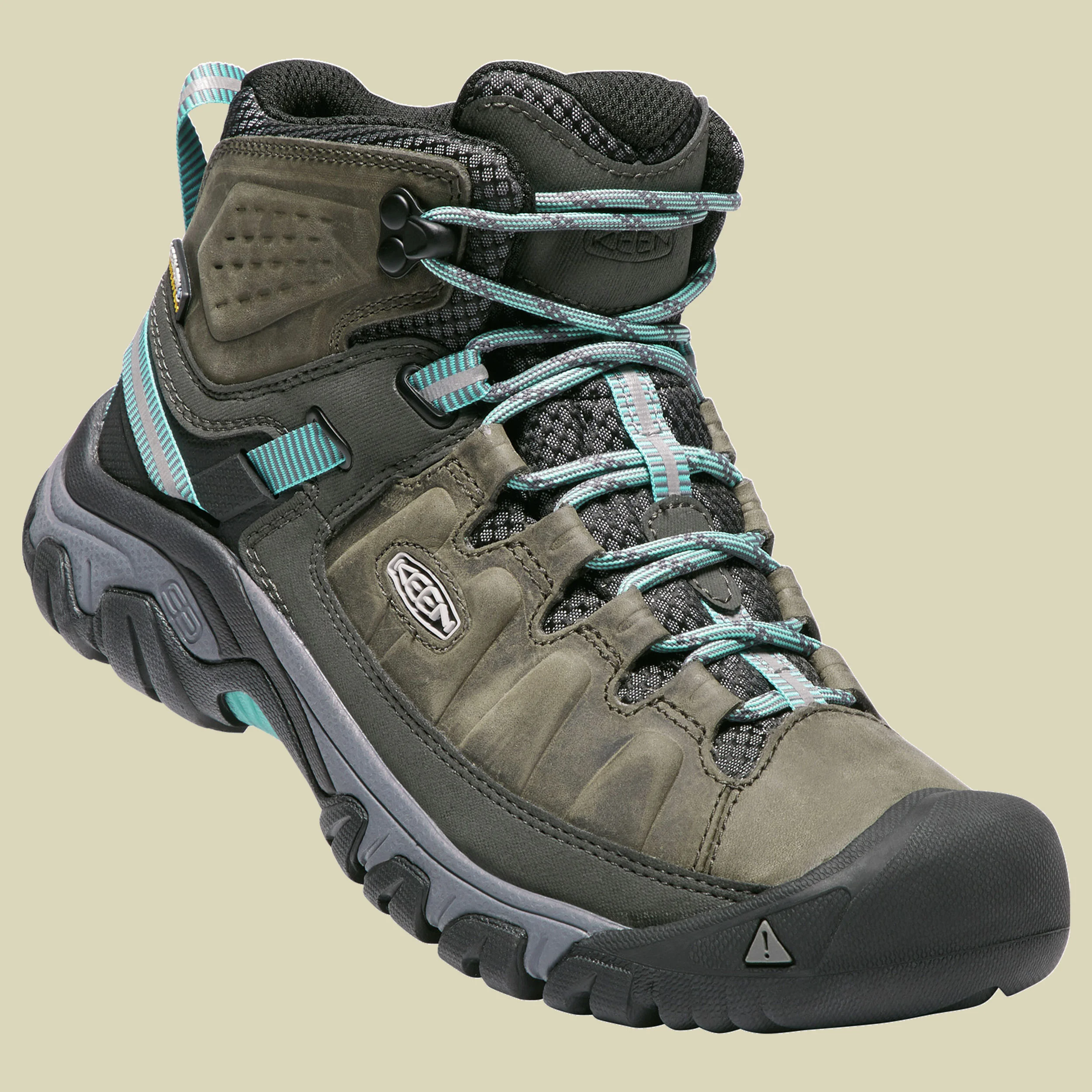 KeenTarghee III Mid WP Women Größe UK 7,5 Farbe alcatraz/blue turquoise
