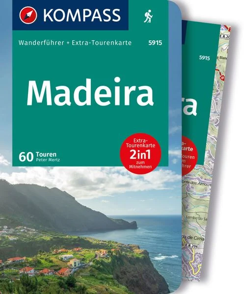 Kompass-Verlag Wanderführer Madeira 2in1