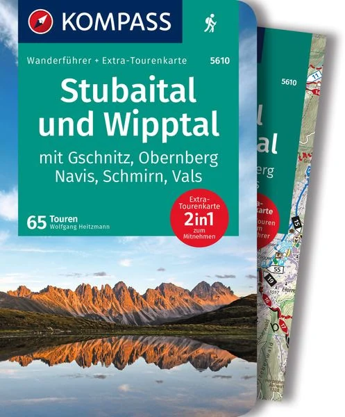 Kompass-Verlag Wanderführer Stubaital