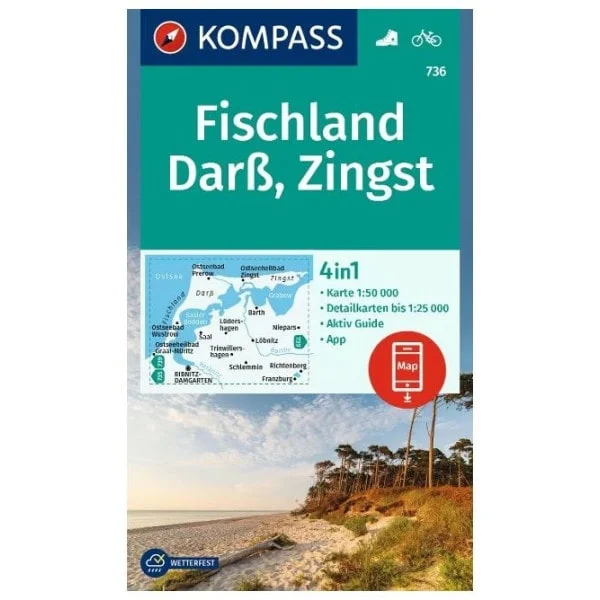 Kompass-Verlag WK Fischland,Darß,Zingst