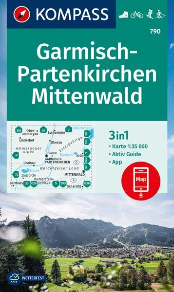 Kompass-Verlag WK Garmisch-Partenkirchen,Mittenwald