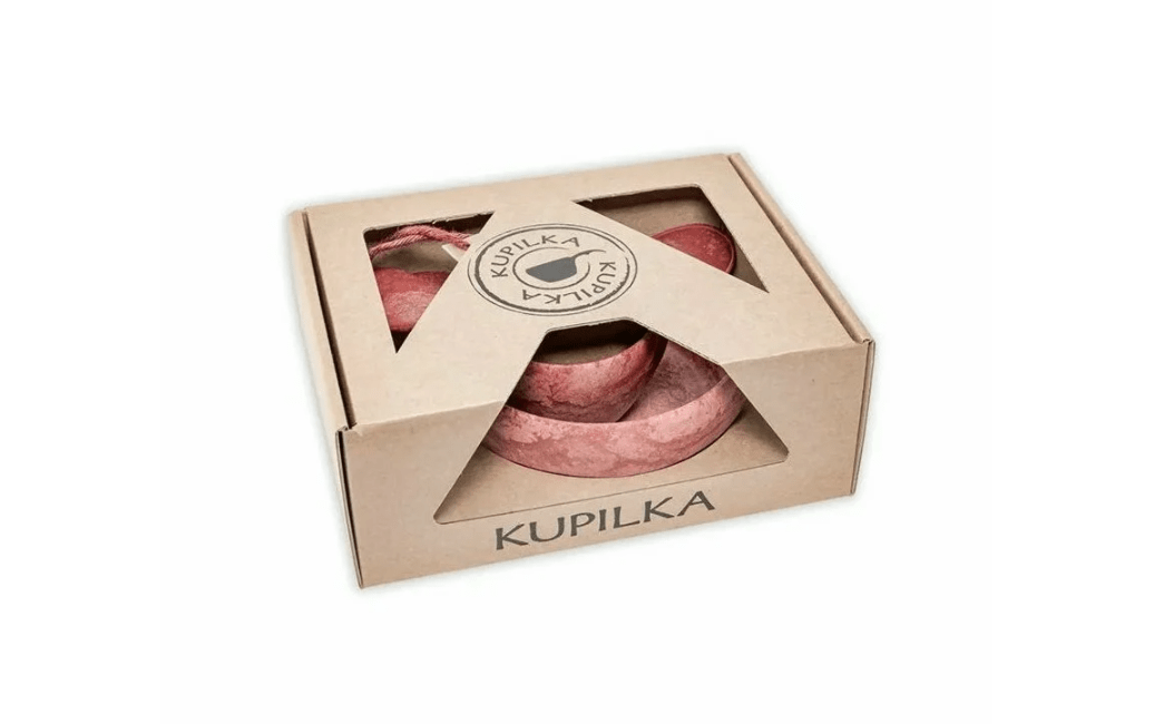 Kupilka Junior SET, Geschirrset für Ausflüge, rot