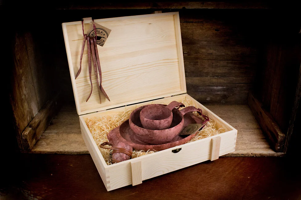 Kupilka PREMIUM Geschirrset, rot